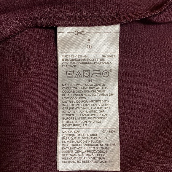 Women’s GAP Long Sleeve Dress, size 6 - Picture 4 of 5